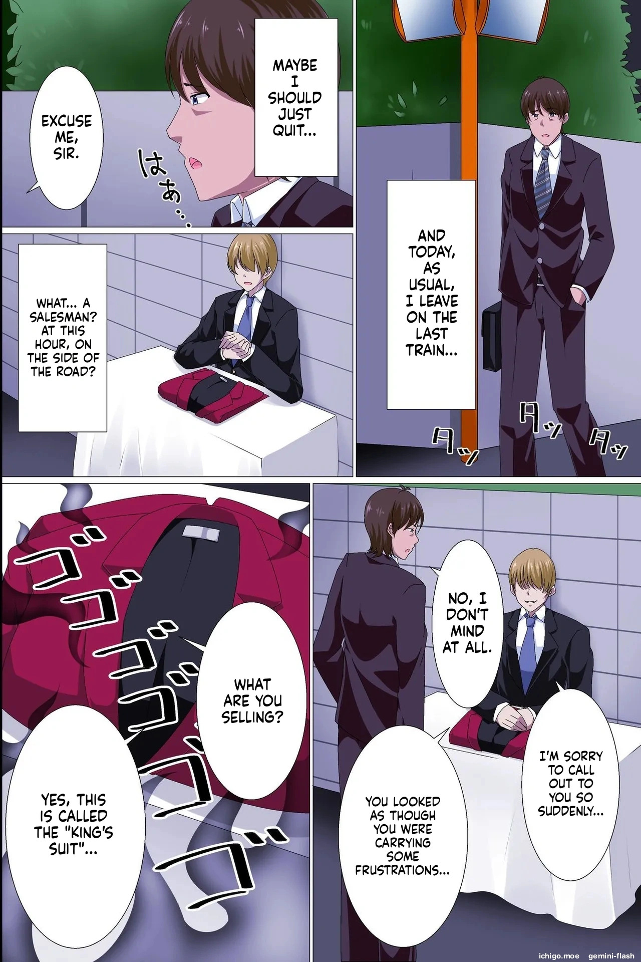 Ou-sama Suit Dare mo ga Ore ni Hirefushi Shitagau Sekai page 5 full