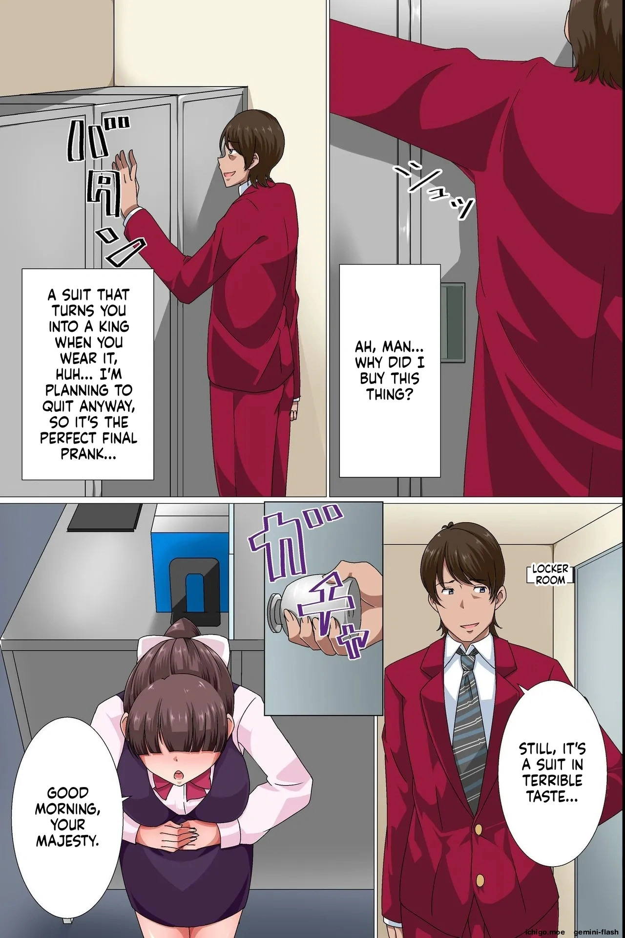 Ou-sama Suit Dare mo ga Ore ni Hirefushi Shitagau Sekai page 6 full