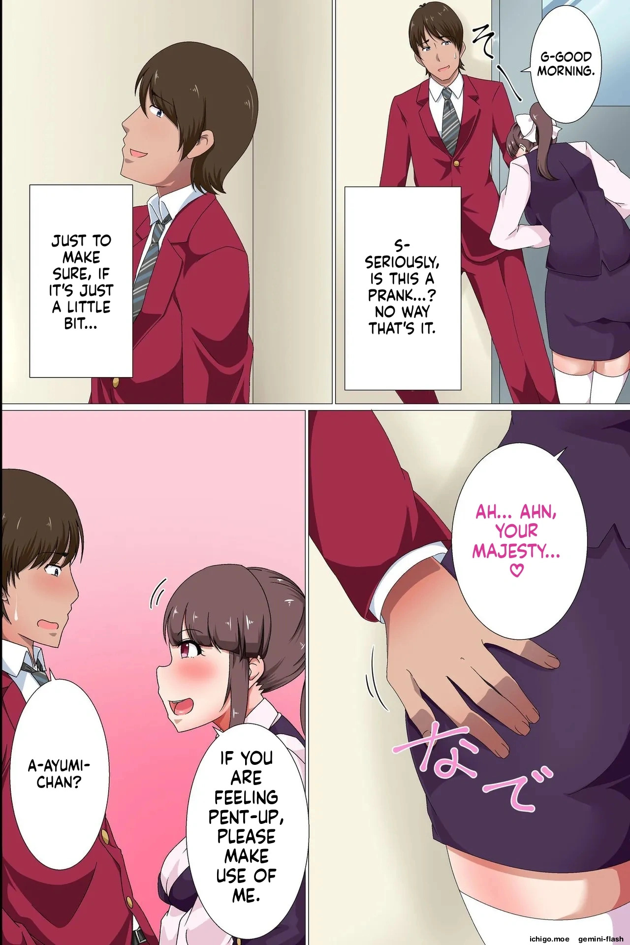 Ou-sama Suit Dare mo ga Ore ni Hirefushi Shitagau Sekai page 7 full