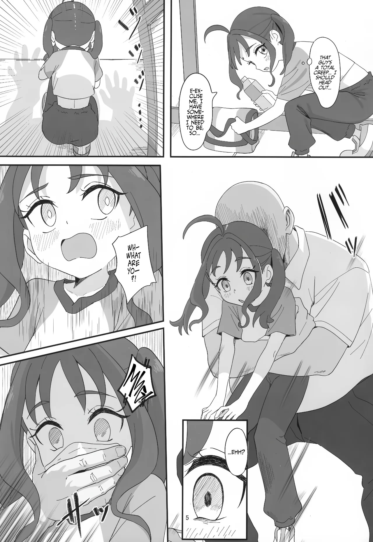 Sigure Kokoro-chan ga Ojisan Chi●po ni Kokoro Kyun Kyun Saserareru Hon | Oji-sama's Cock Makes Kokoro-chan's Heart Go Kyun-Kyun! page 4 full