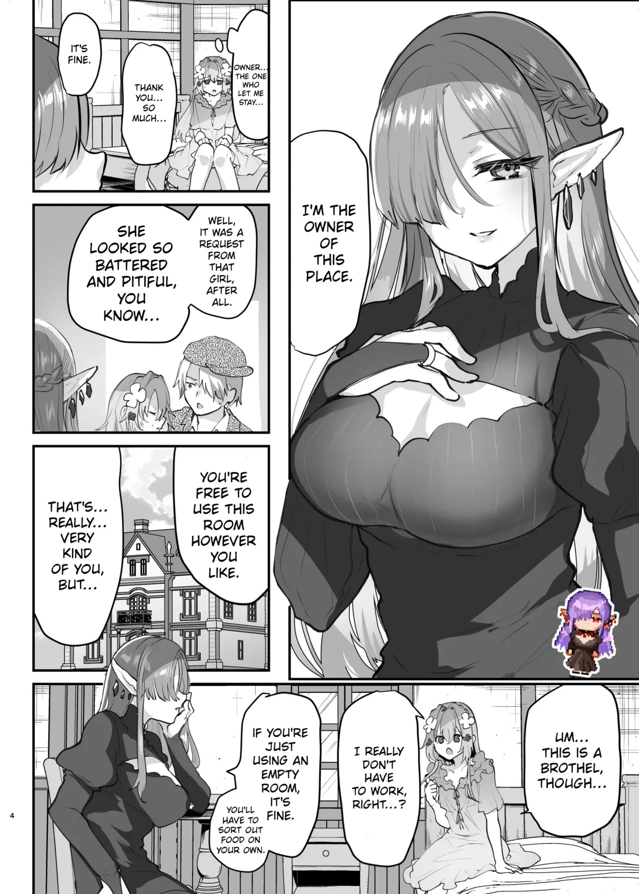 Ero RPG no Onna Shujinkou ni TS Tensei Shitara... 2-shou Shoukan-hen | When I Got Reincarnated as the Heroine of an Erotic RPG After TS… Chapter 2: Brothel Arc page 5 full