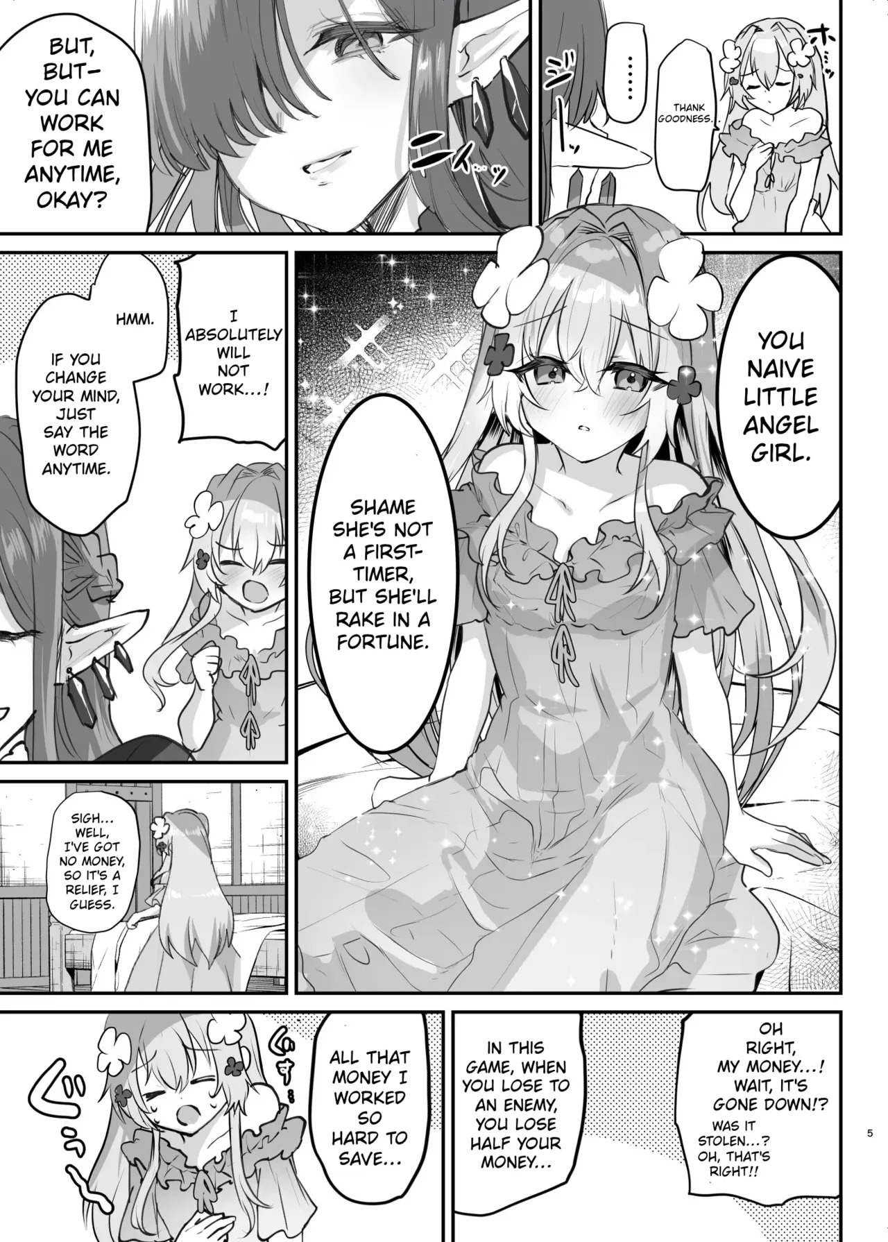 Ero RPG no Onna Shujinkou ni TS Tensei Shitara... 2-shou Shoukan-hen | When I Got Reincarnated as the Heroine of an Erotic RPG After TS… Chapter 2: Brothel Arc page 6 full