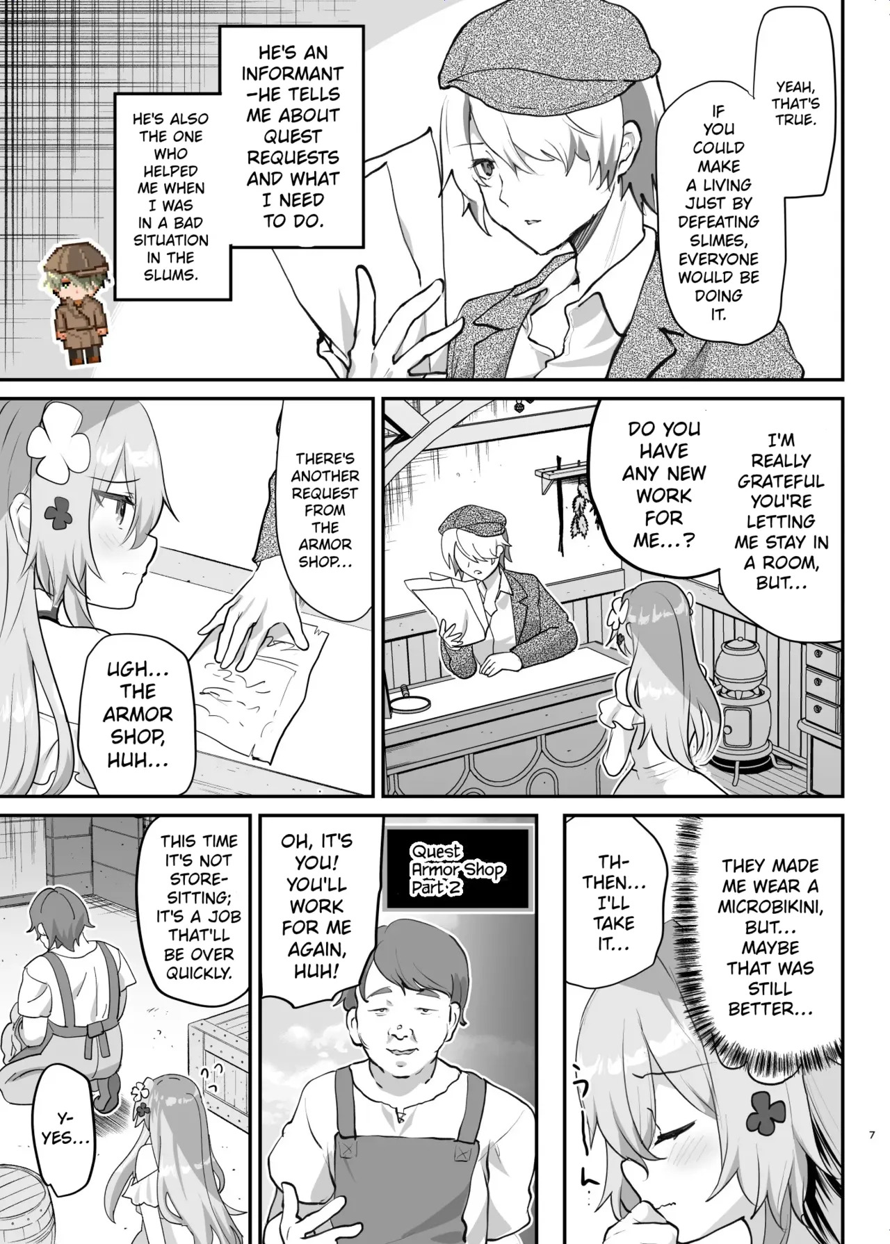 Ero RPG no Onna Shujinkou ni TS Tensei Shitara... 2-shou Shoukan-hen | When I Got Reincarnated as the Heroine of an Erotic RPG After TS… Chapter 2: Brothel Arc page 8 full