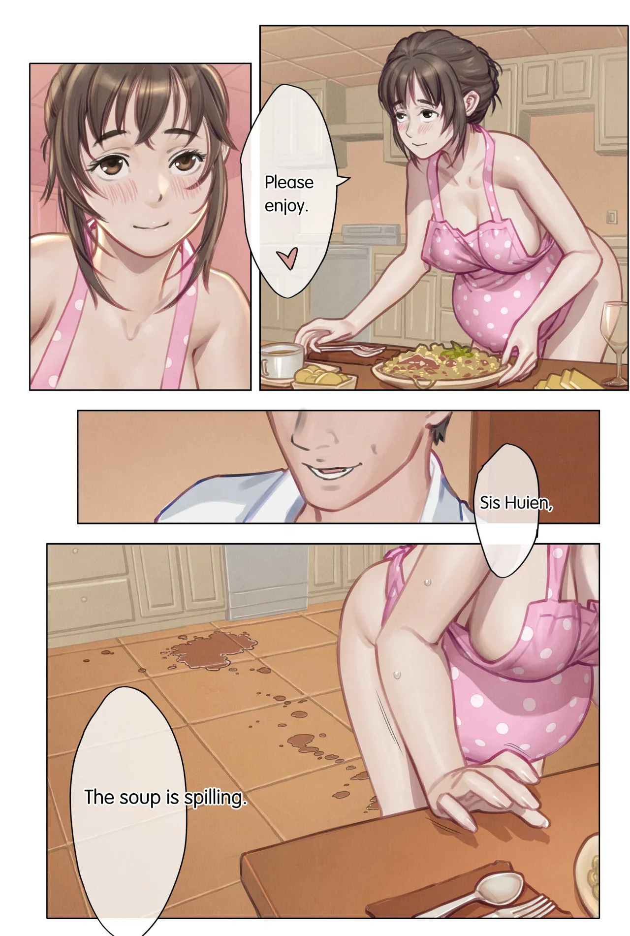 One stare make pregnant Episode 3 page 9 full