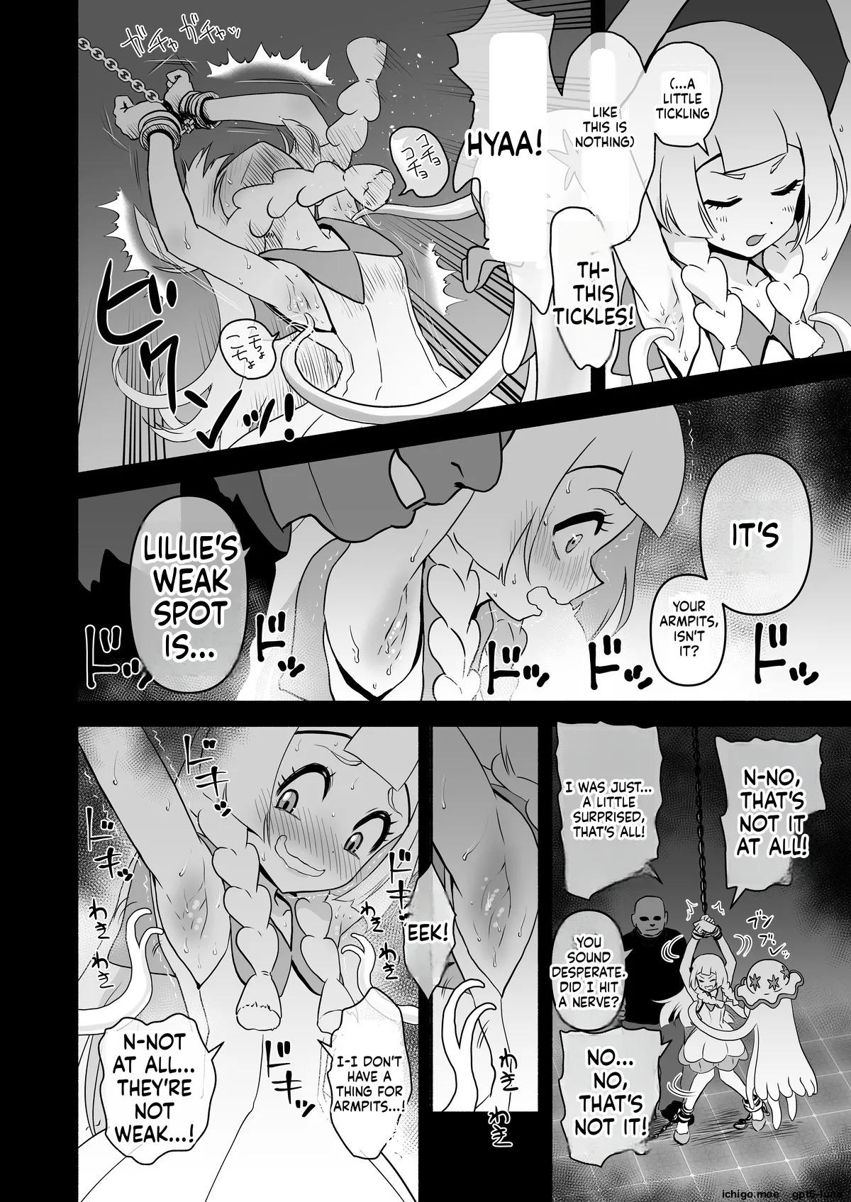 Lillie's Humiliating Armpit Tickling page 2 full