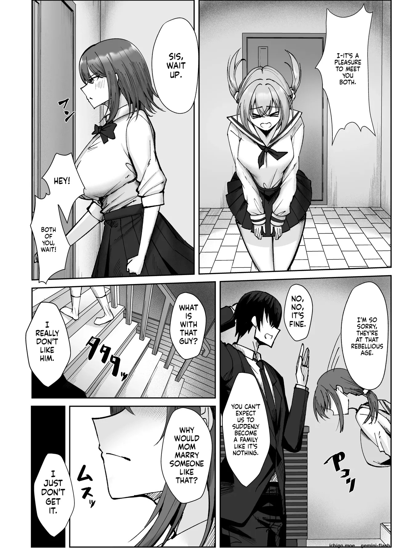Sex Life with My Hated Stepfather: Nobody Told Me His Dick Was Bigger Than My Boyfriend's! page 3 full