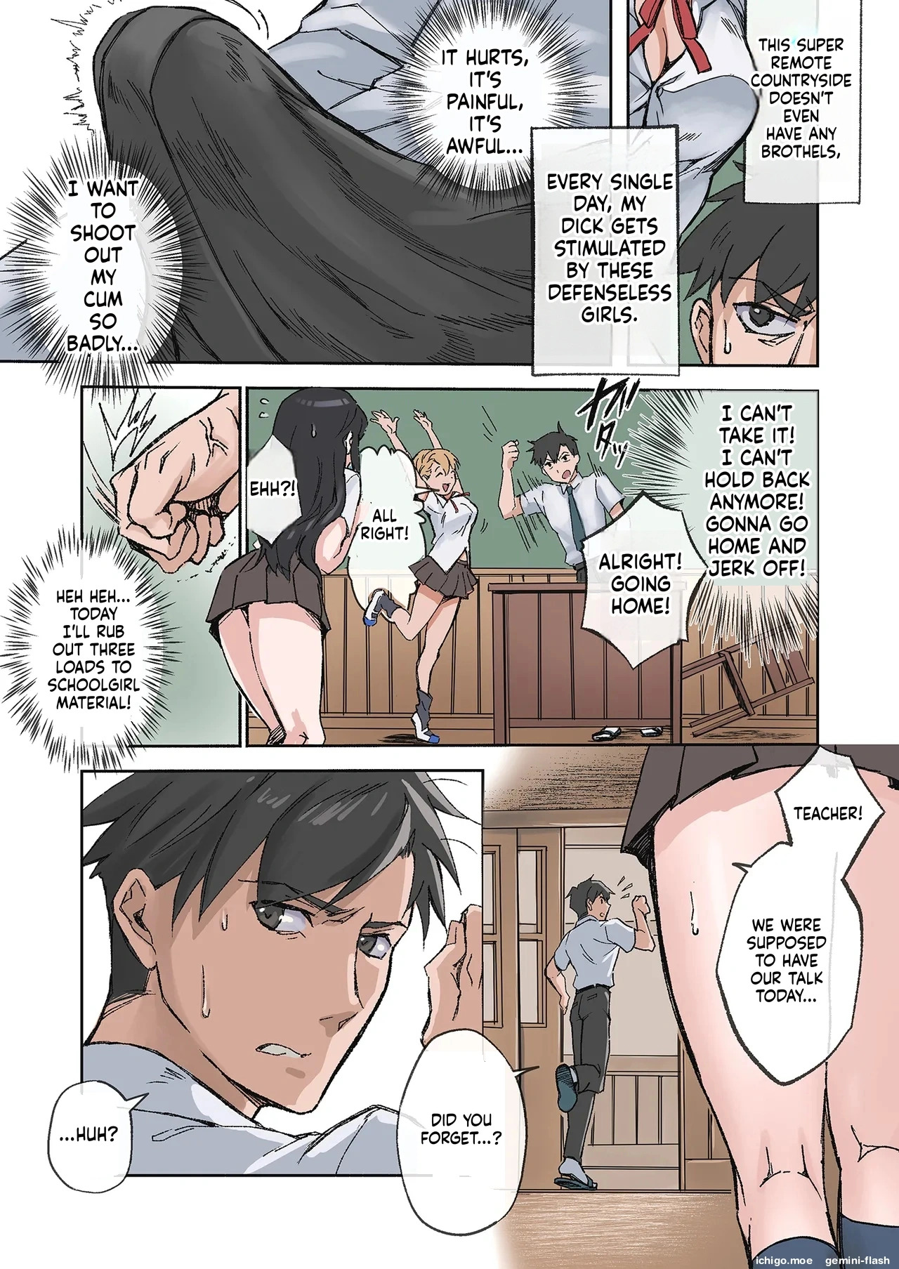 Inaka no Geki Choro Onna-tachi to Musekinin Nakadashi Makuri na Hibi page 5 full