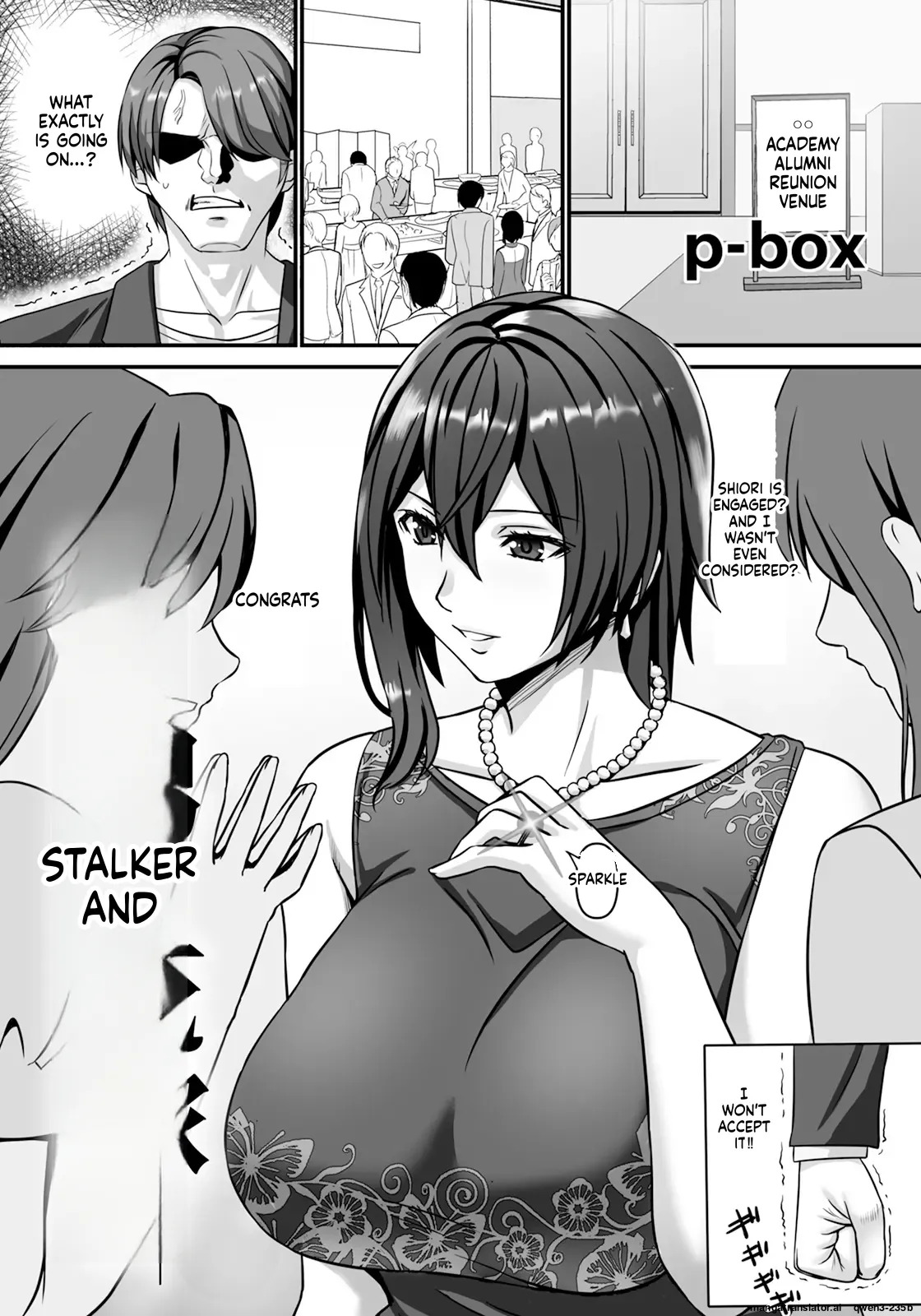 The Obsessive Man and the Bride page 1 full