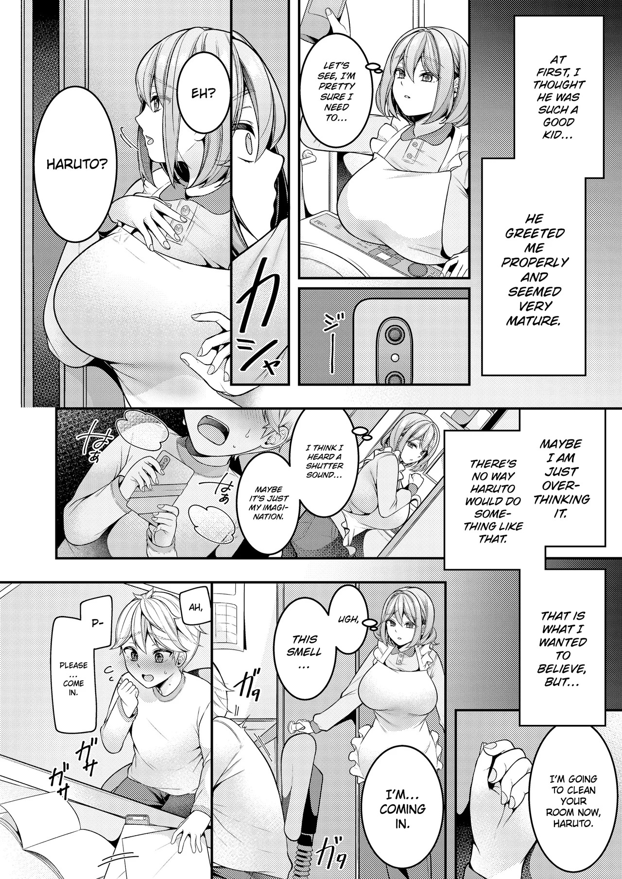 Kaseifu Mamma to Hatsu Sukebe ♥ | First Sex with Housekeeper ♥ page 5 full