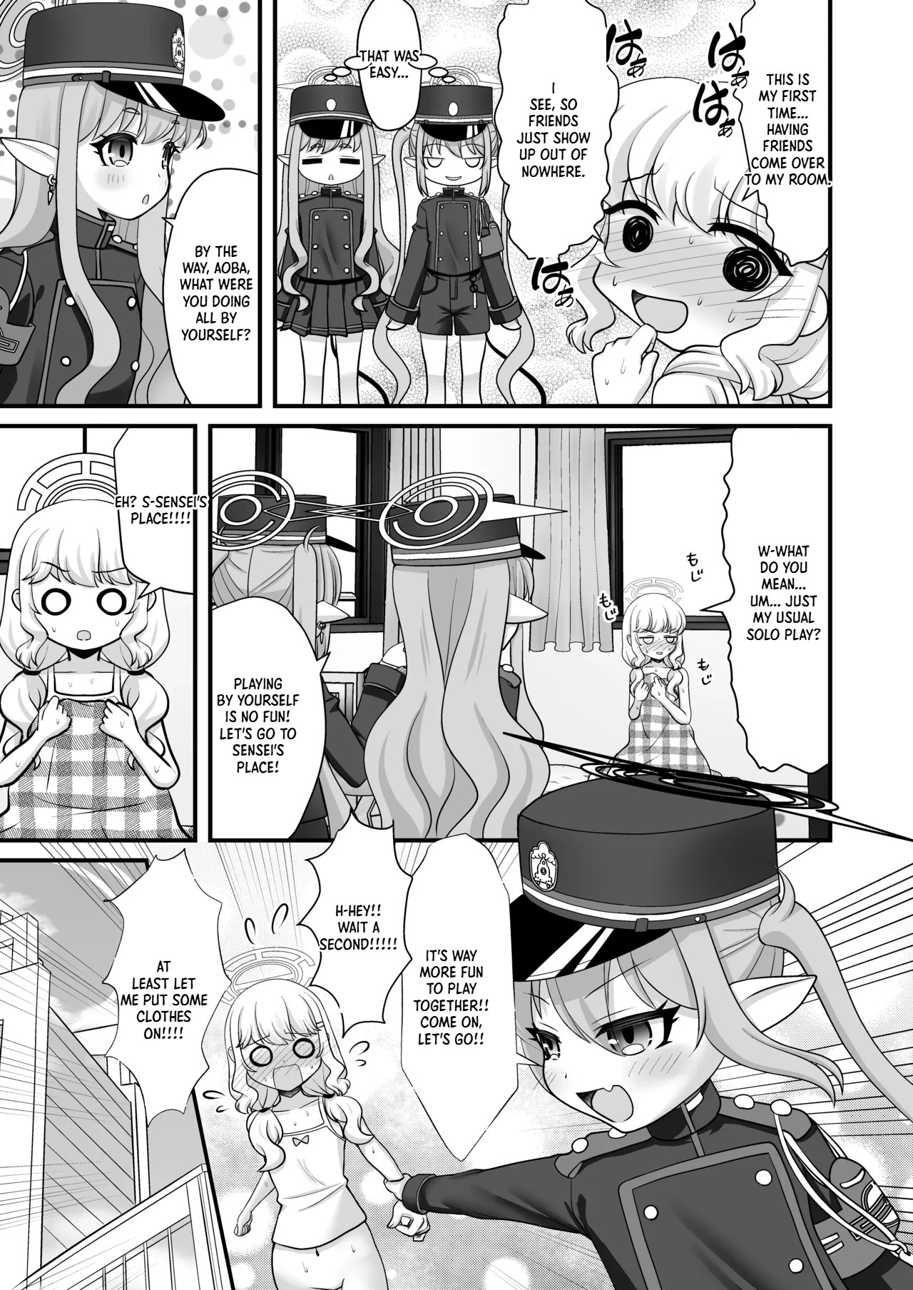 Shupogaki to Aoba wa Motto Sensei to Asobitai! | Shupogakis and Aoba Want to Play With Sensei! page 4 full