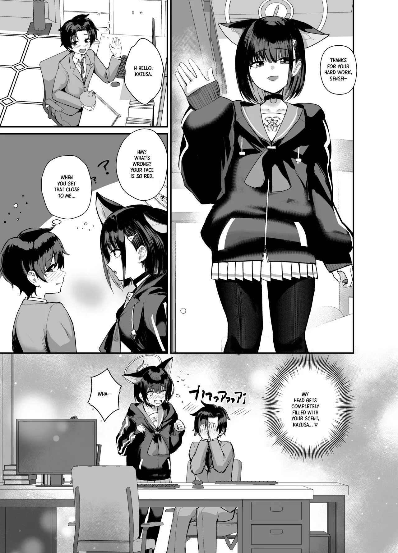 Sensei, Seitsu mo Otsukaresama, desu. | Thank you for your hard work, Sensei. page 3 full