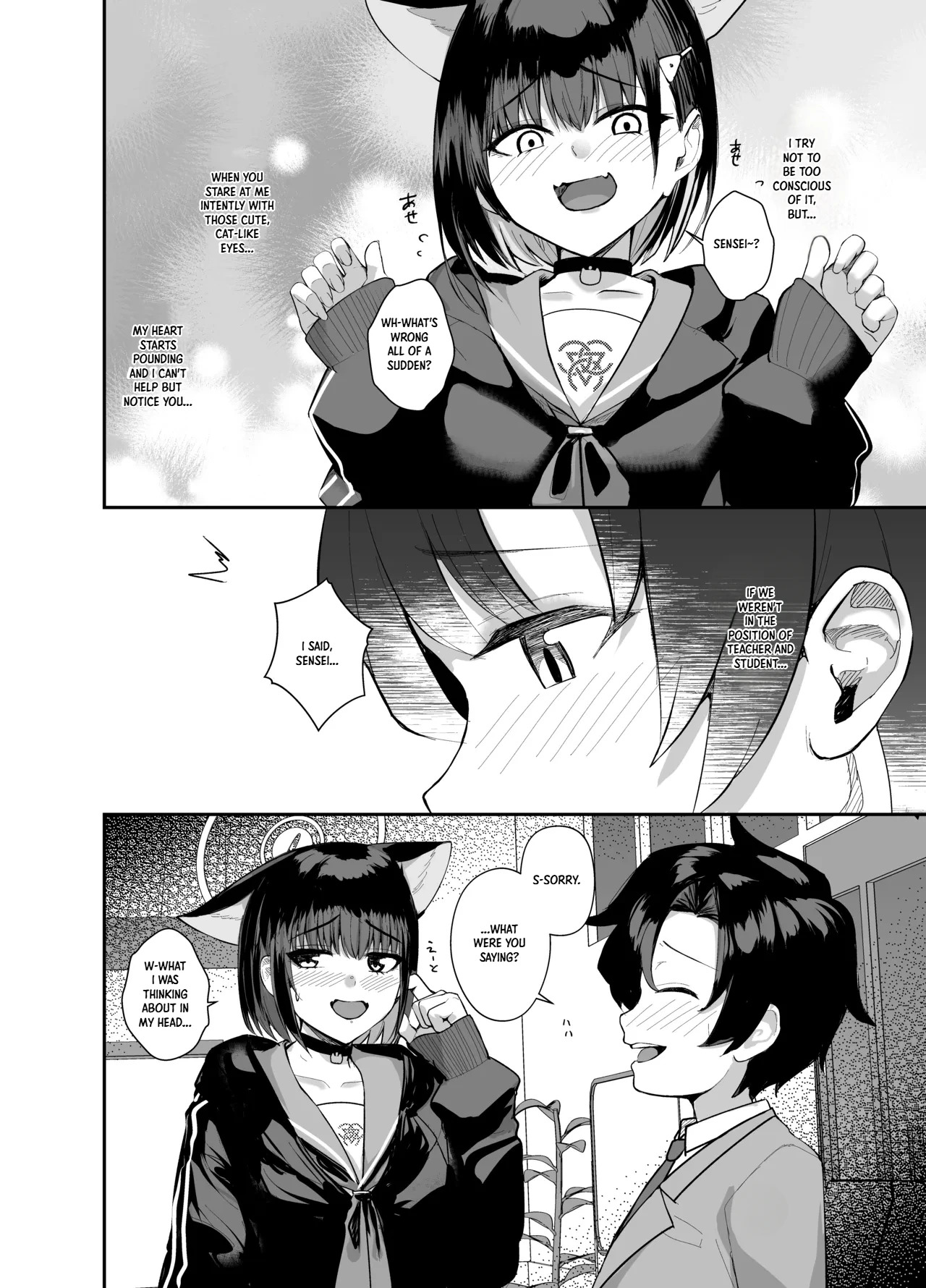 Sensei, Seitsu mo Otsukaresama, desu. | Thank you for your hard work, Sensei. page 4 full