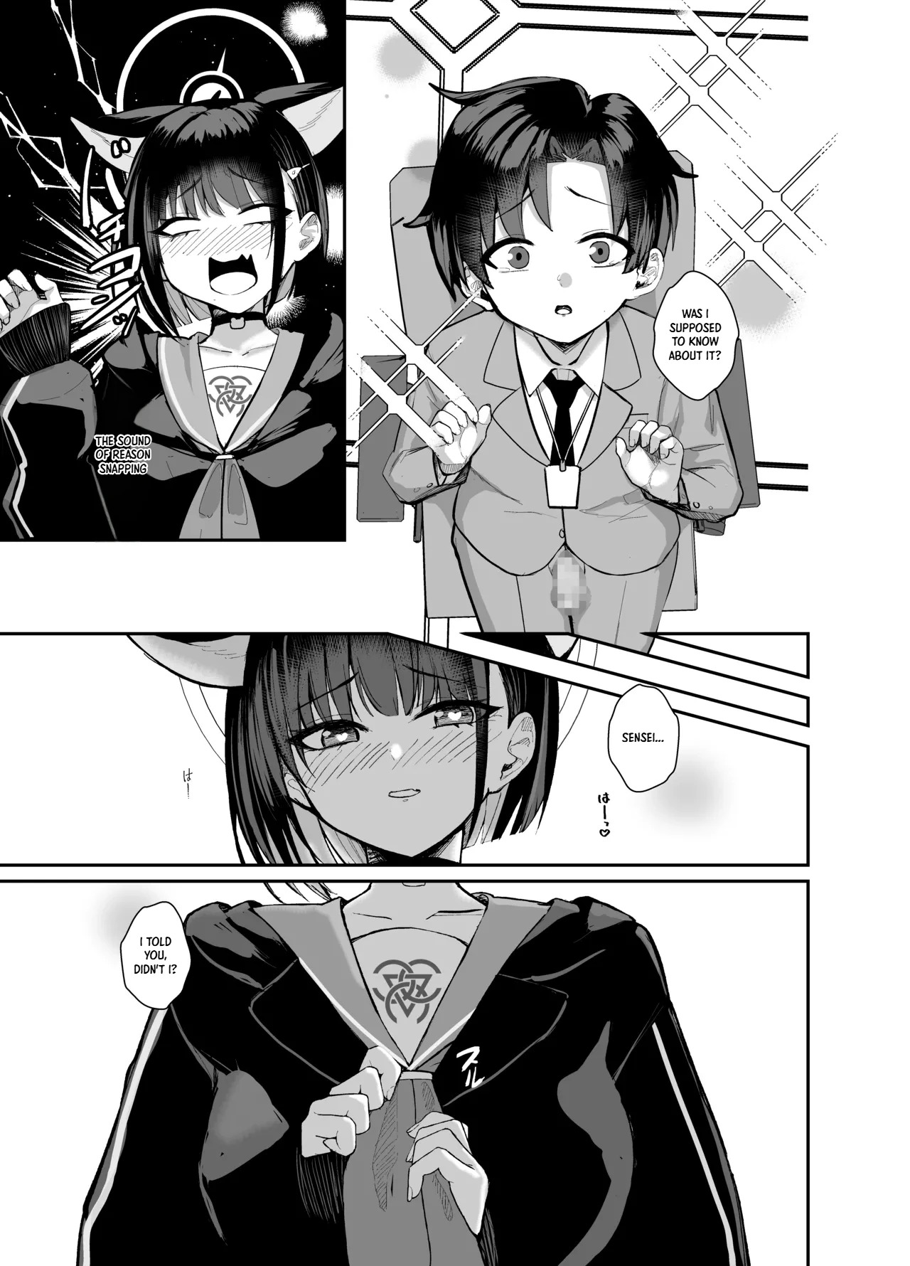 Sensei, Seitsu mo Otsukaresama, desu. | Thank you for your hard work, Sensei. page 9 full