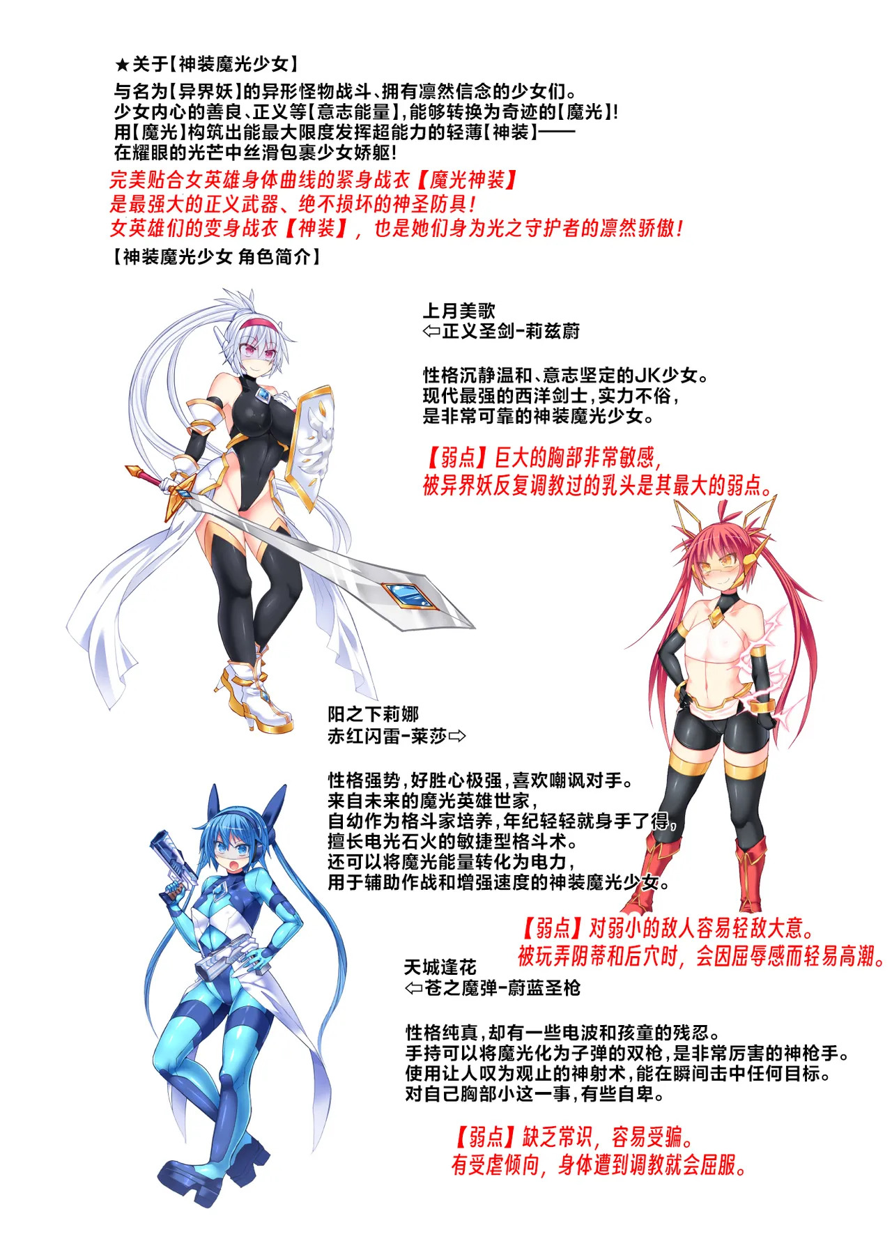 魔光神装少女《外传》 無様敗北編 page 4 full