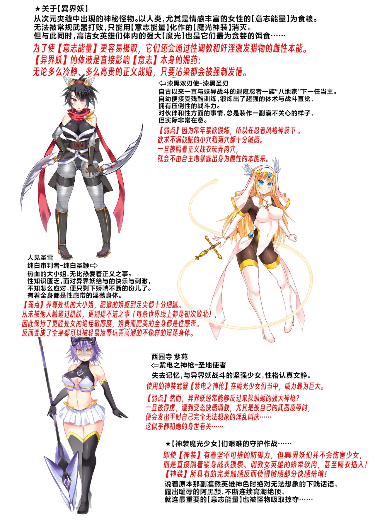 魔光神装少女《外传》 無様敗北編 page 5 full