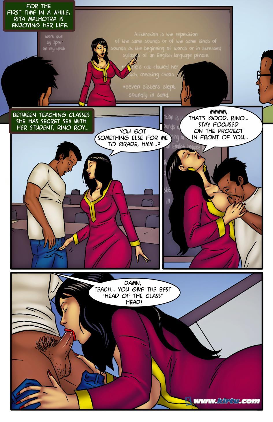 Miss Rita - Chapter 11 - A little SEXercise helps Miss Rita be more flexible! page 2 full
