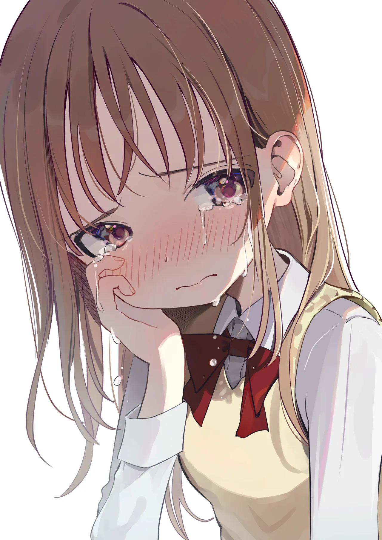 Yasashikute Kenage na Onnanoko ga Date-chuu ni Furyou ni Karamarete Koufuku na Nichijou kara Tenraku Suru Hon page 2 full