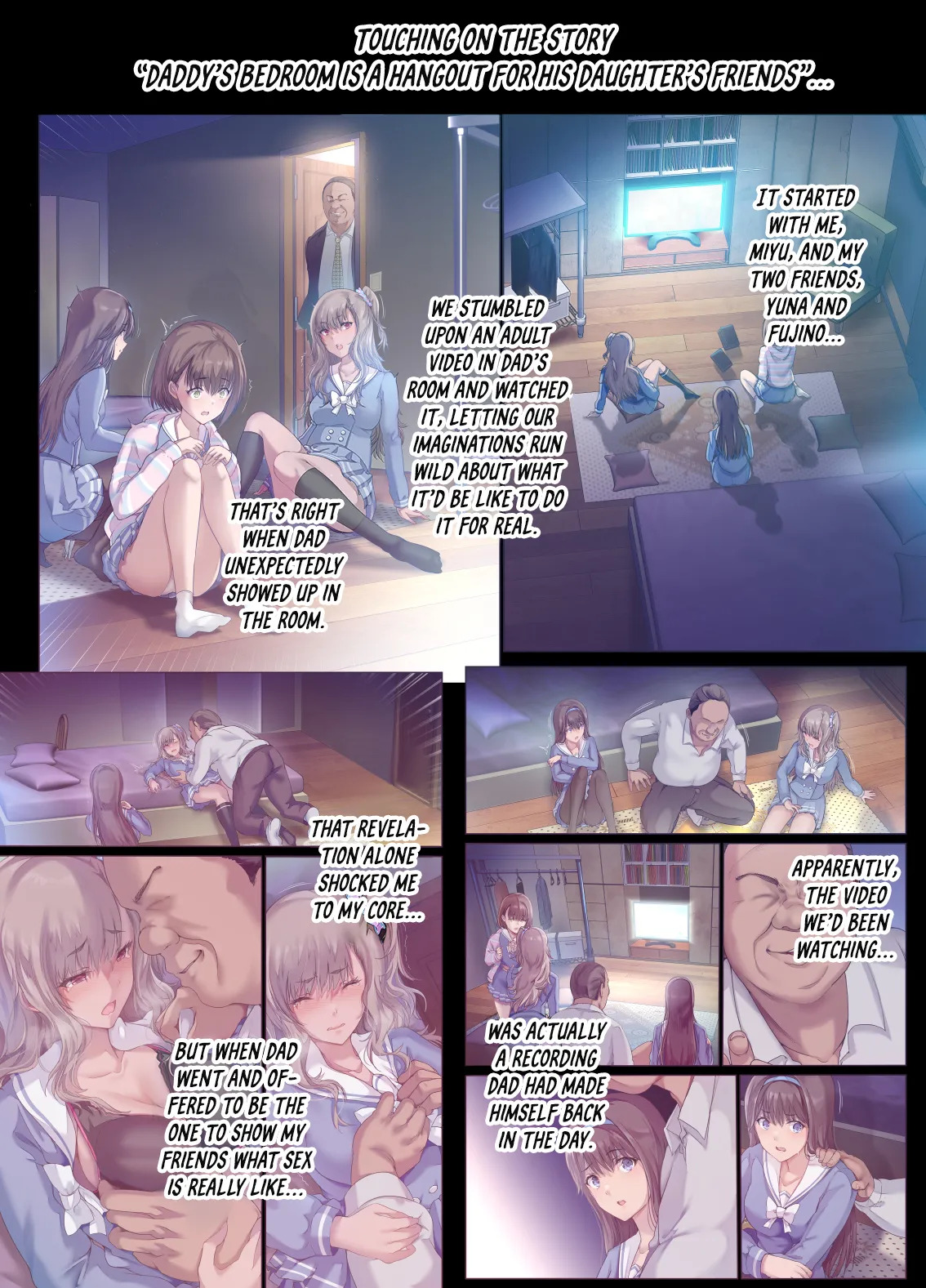 Papa no Shinshitsu wa Musume Tomodachi no Tamariba 2 -Atarashii Tomodachi Hen- page 3 full