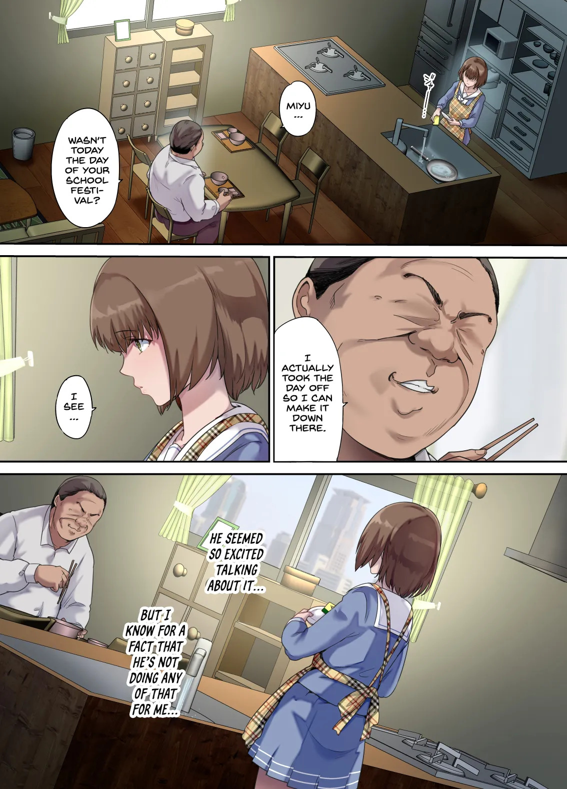Papa no Shinshitsu wa Musume Tomodachi no Tamariba 5 -Ninshin Houkoku Hen- page 2 full