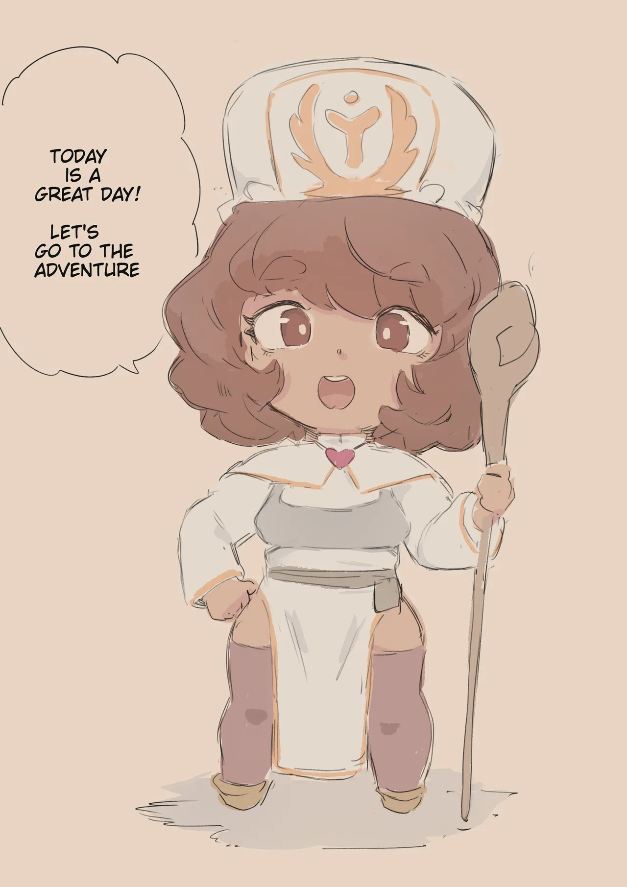 Cleric Taliya: Chibi page 1 full