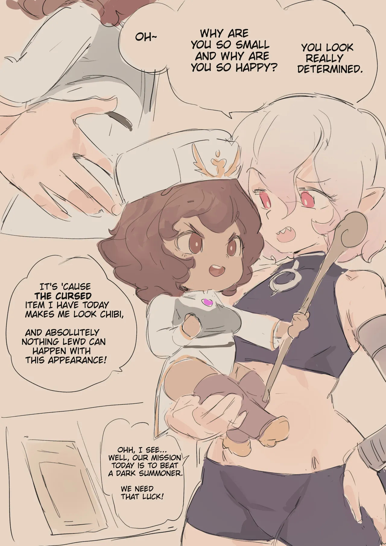 Cleric Taliya: Chibi page 2 full