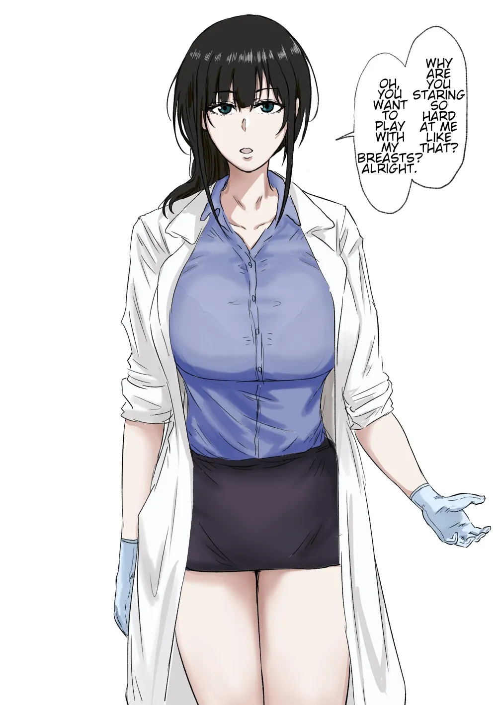 The School Nurse —Summer Break Edition— Introduction + Ms. Sakakibara in Winter + Ms. Sakakibara Does Whatever You Want + A Summer Reward page 8 full