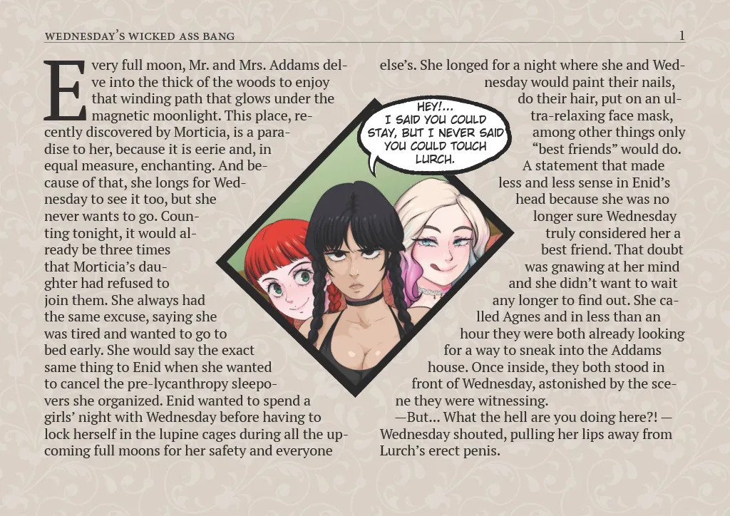 WEDNESDAY’S WICKED ASS BANG page 4 full