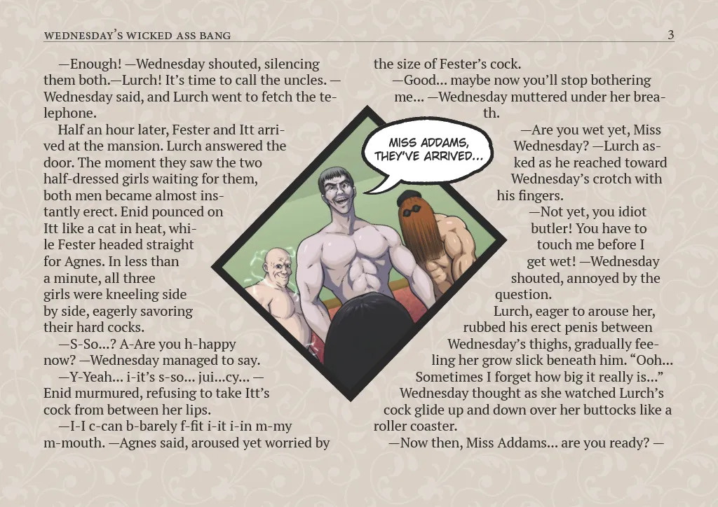 WEDNESDAY’S WICKED ASS BANG page 6 full