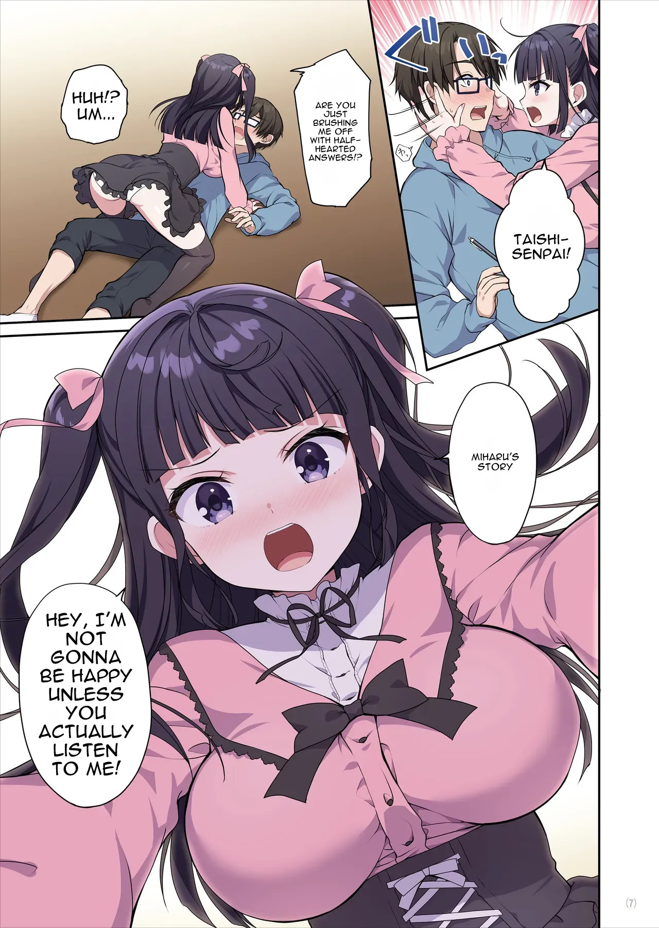 Azatokute Kawaii Jirai-kei Joshi ni Seishi mo Okane mo Chuuchuu Saremashita page 7 full