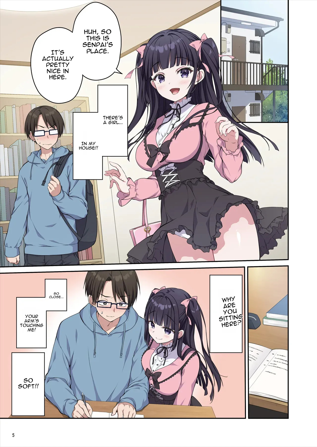 Azatokute Kawaii Jirai-kei Joshi ni Seishi mo Okane mo Chuuchuu Saremashita page 5 full