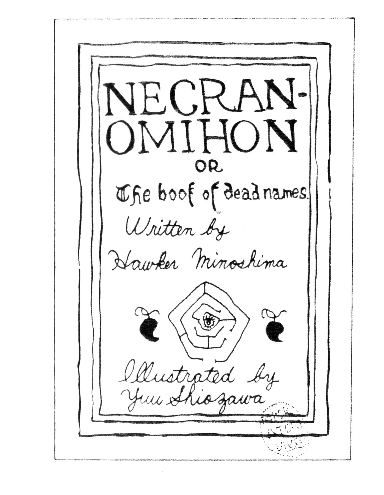 NECRAN-OMIHON - Or The Book Of Dead Names - 1982 page 3 full