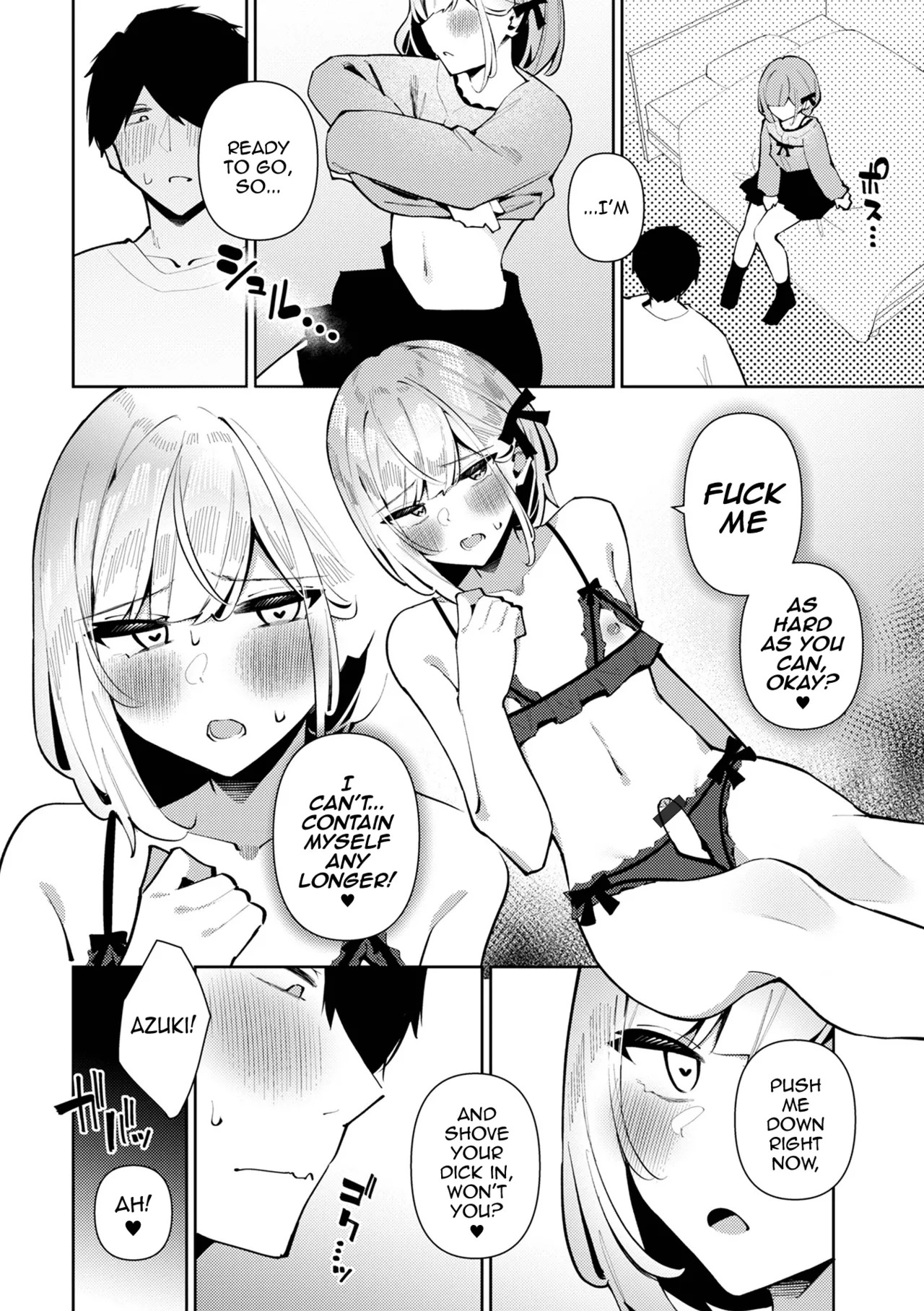 Kinyoku Sengen! Azuki-kun page 6 full
