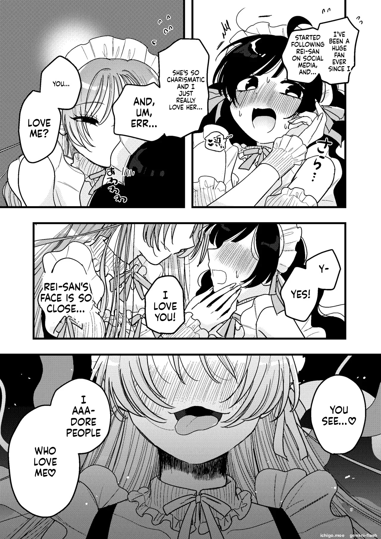 Shokushu Maid Kissa Tenchou ni Chikubi o Nerawaretemasu page 10 full