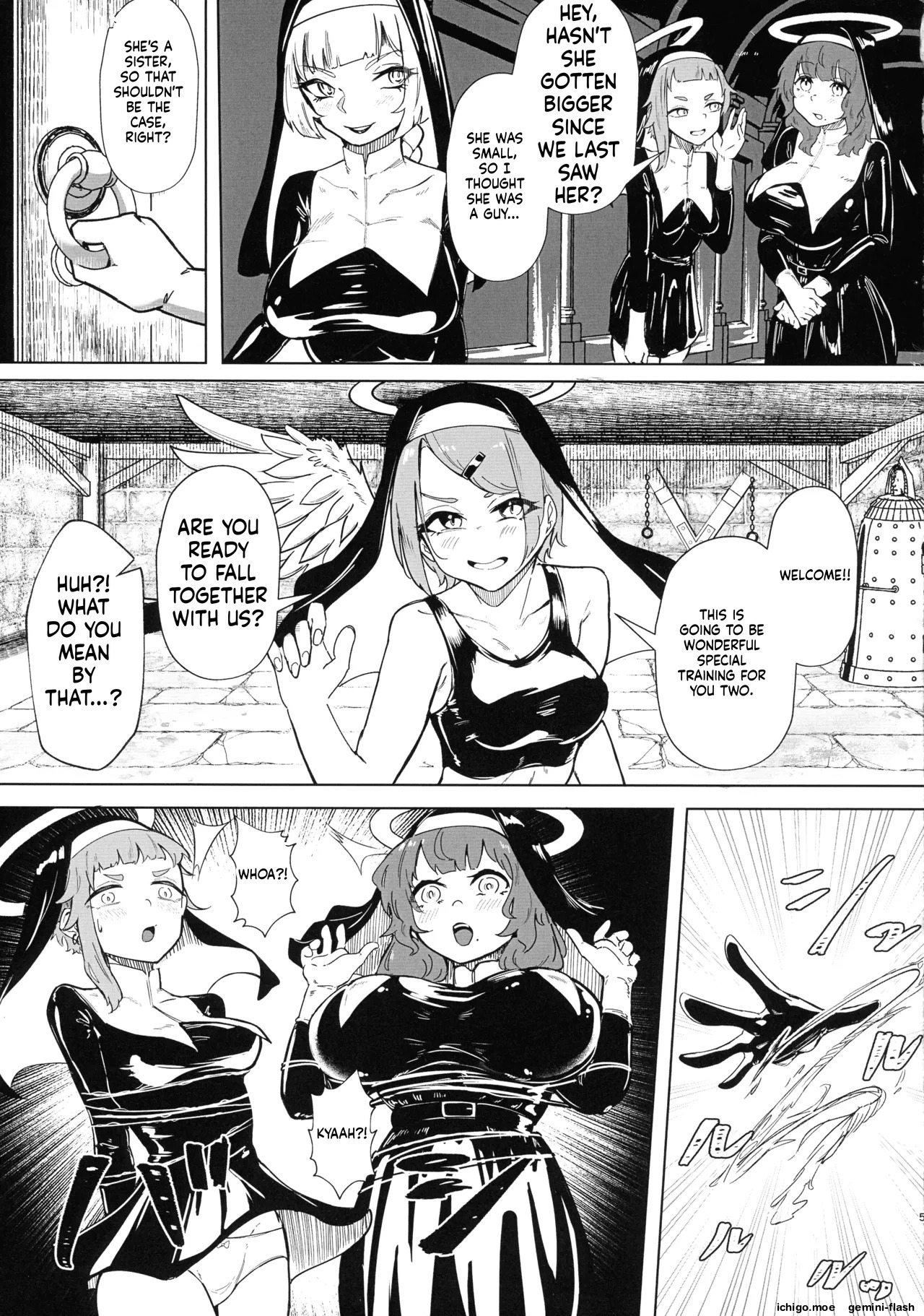 Darakuraku DUAL DESIRES Shokuzai -Kouhen- page 4 full