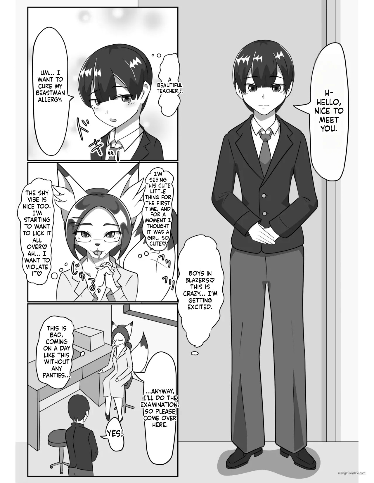 A perverted female doctor who masturbates to her patients page 7 full