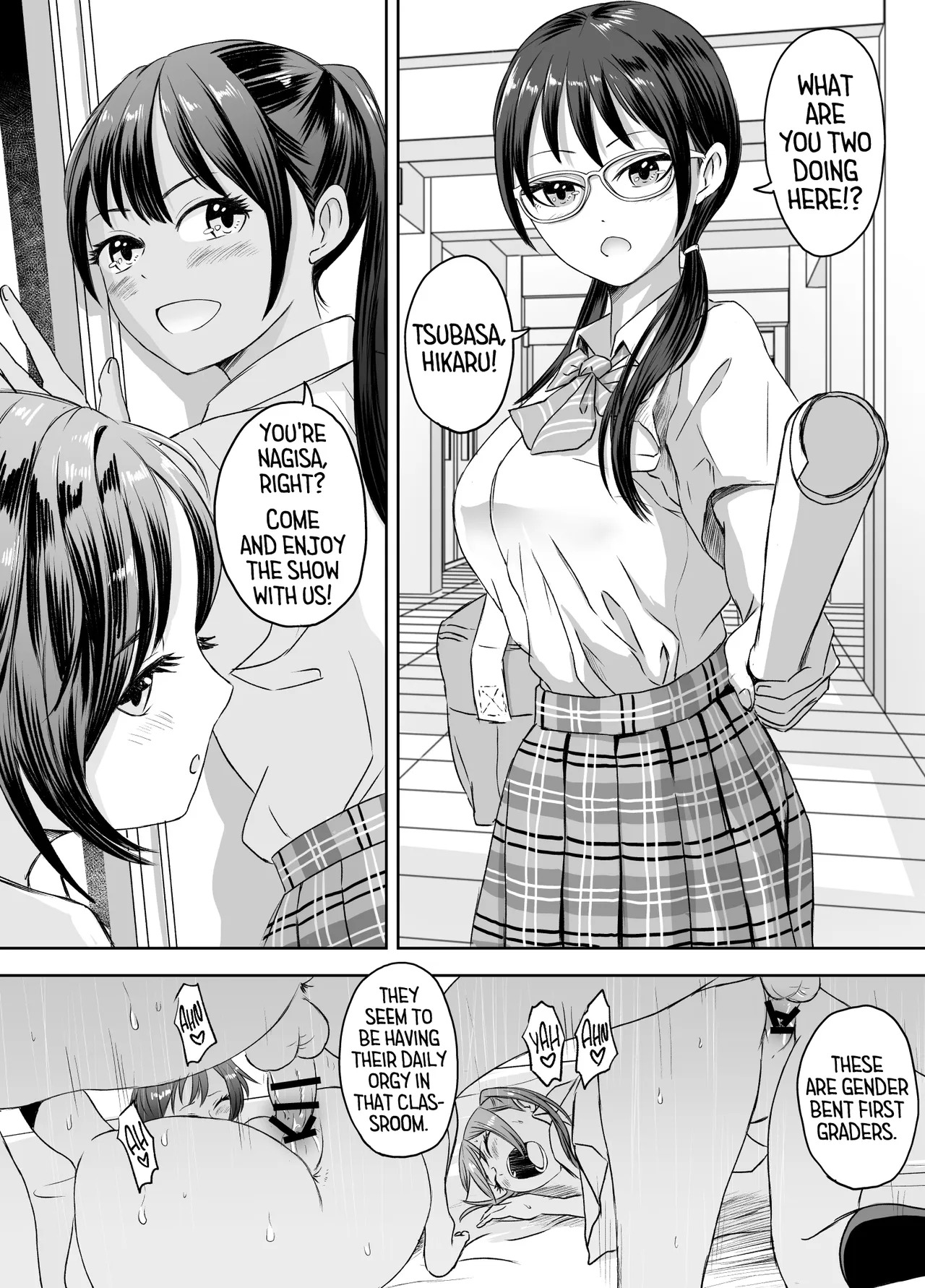 Joshikousei ni Natta Mama Tanoshimu Gakuen Seikatsu Ep.1 Maiden-Senpai | Enjoying the Life After Turning into a Schoolgirl Ep.1 Maiden-Senpai page 3 full