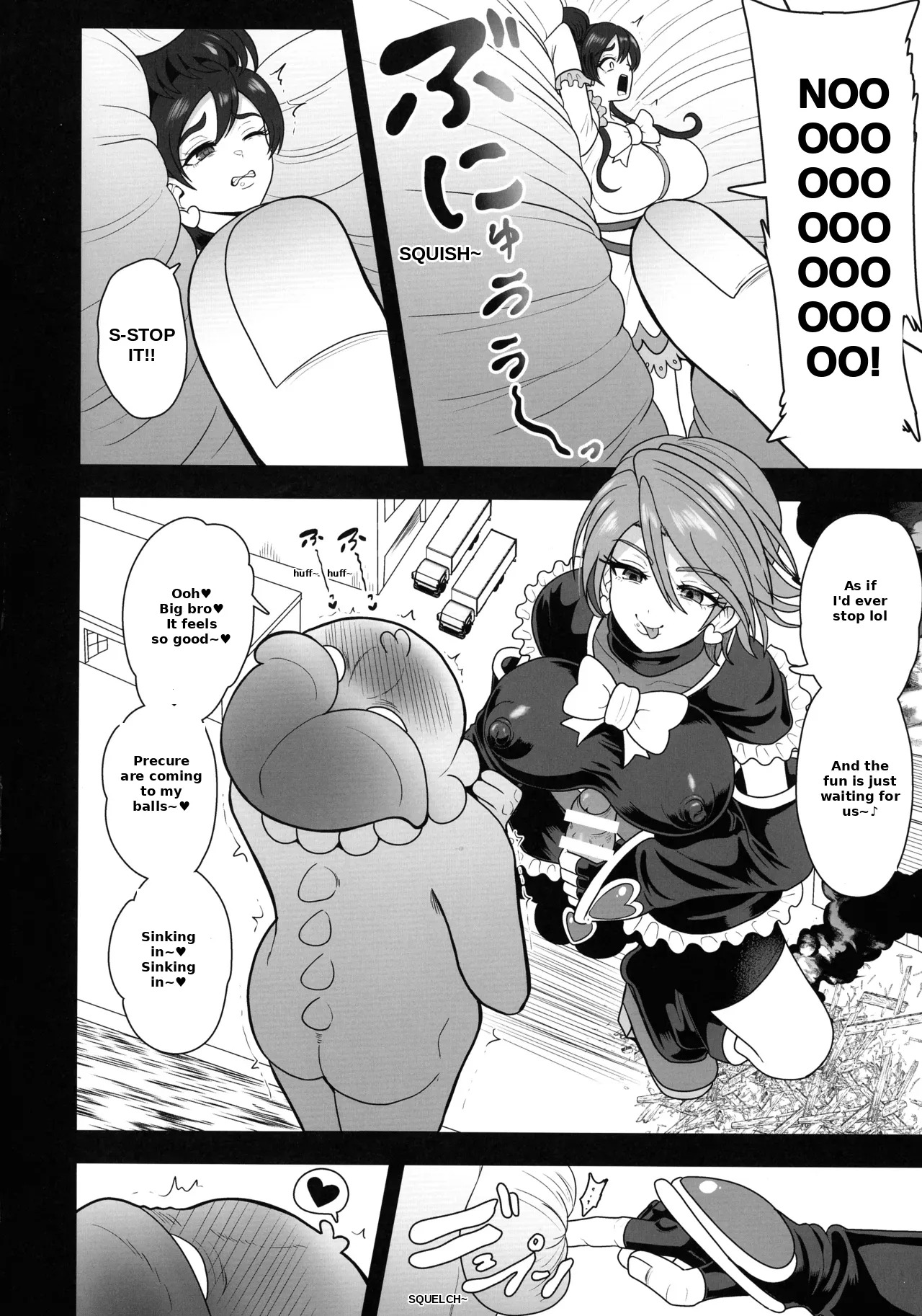 Uchuu Fuuraibou Marashikosu Kyoudai Raishuu!  | The Space Vagabond Marashikosu Brothers Attack! page 10 full
