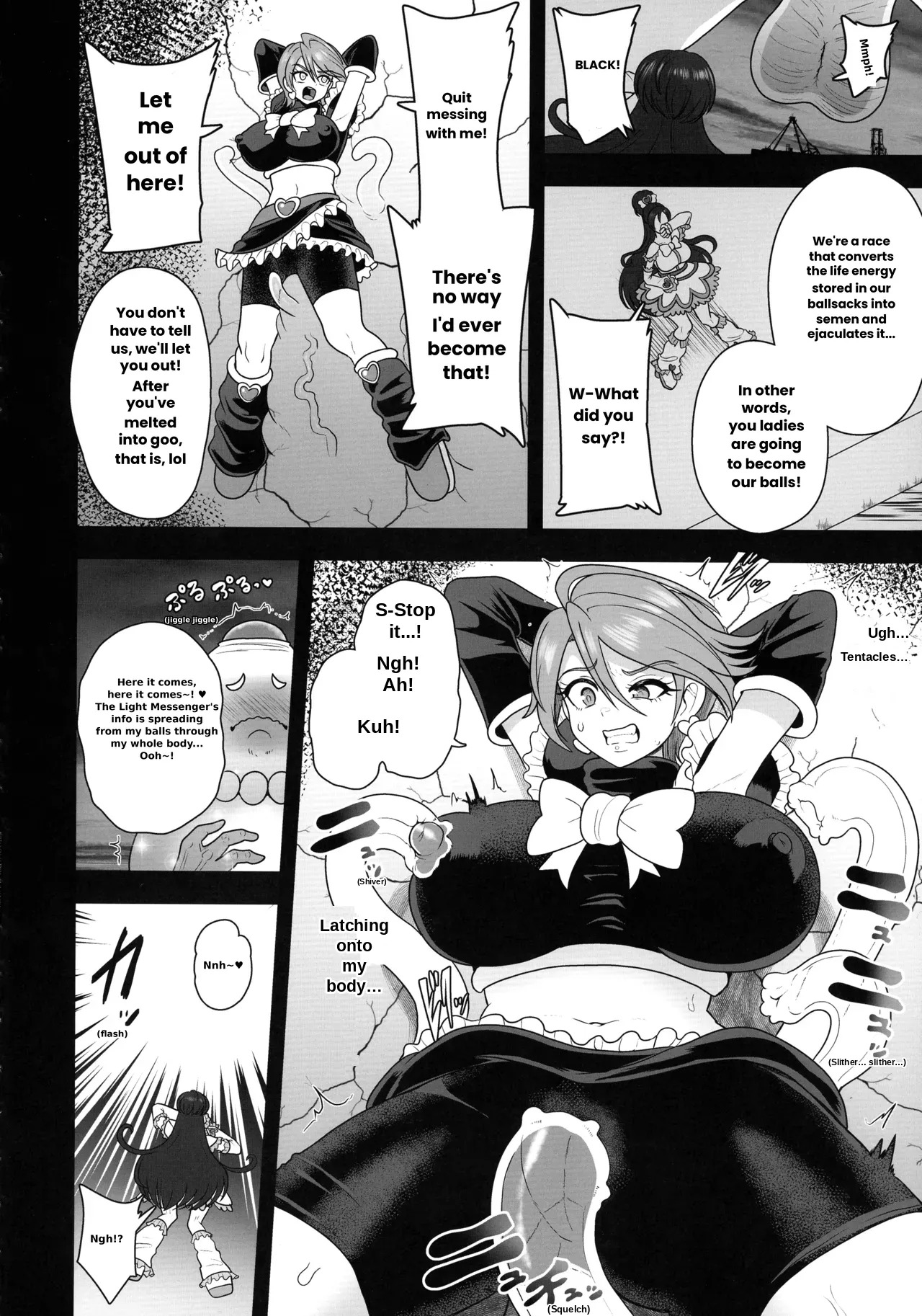Uchuu Fuuraibou Marashikosu Kyoudai Raishuu! | The Space Vagabond Marashikosu Brothers Attack! page 8 full
