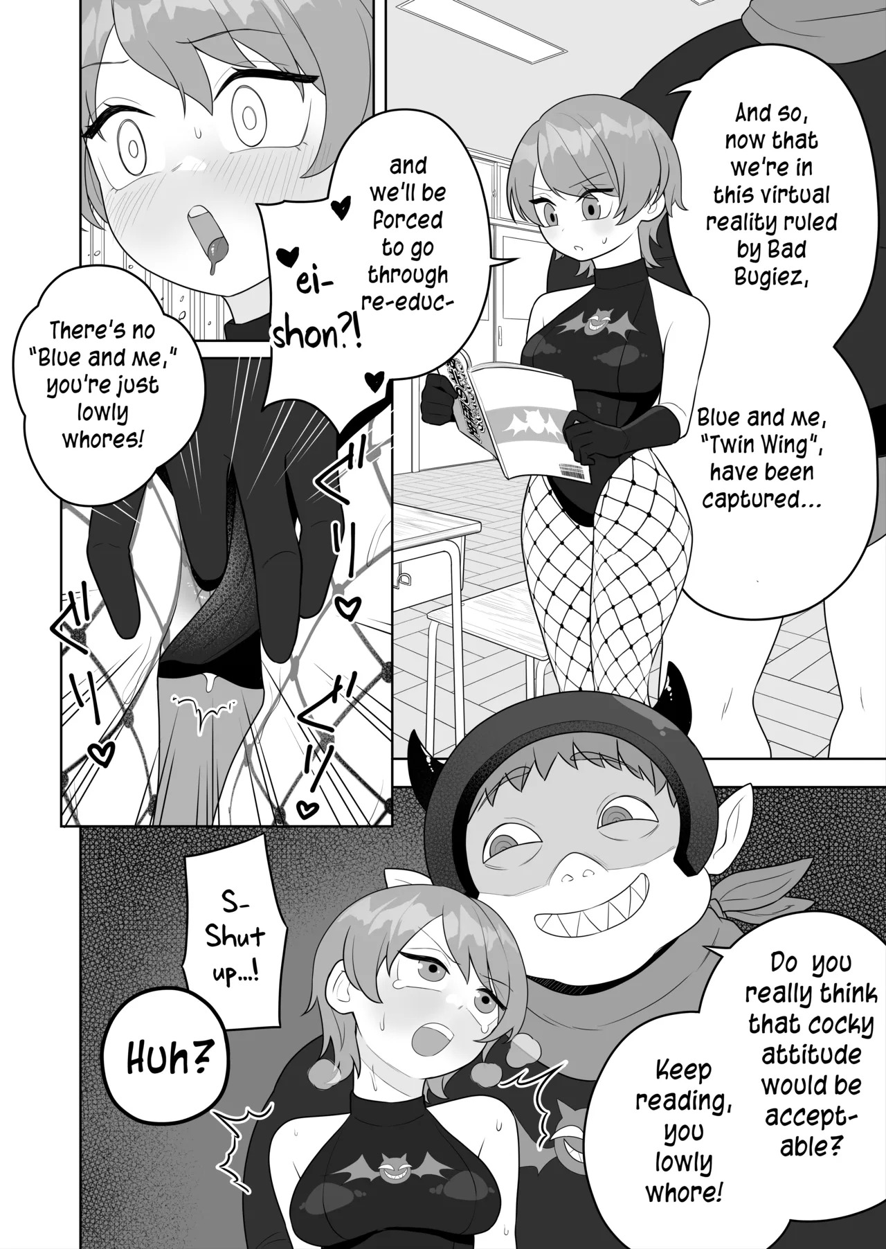 Bugi Bugi Zako Mesu Kyouiku ~Kasou Sekai de TS Sentouin-ka Choukyou~ page 8 full