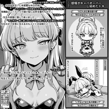 感情がキャパオーバーし始めたトキ cover