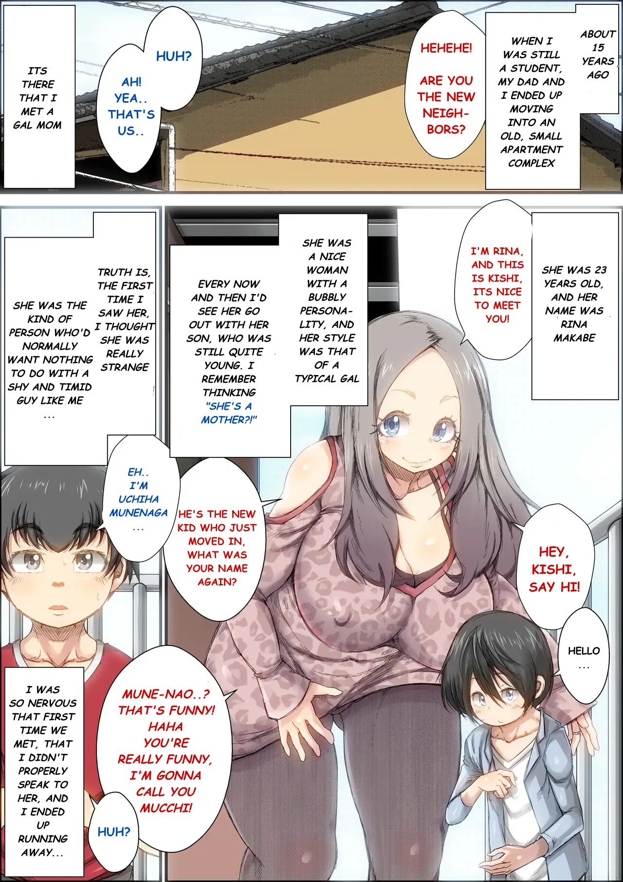 The Story of That Time the MILF Neighbor I had a Crush on was Fucked by a Delinquent page 2 full