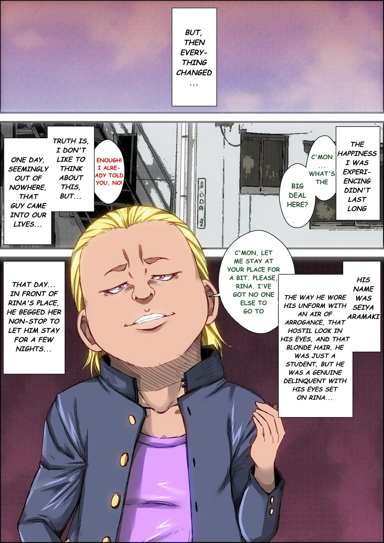 The Story of That Time the MILF Neighbor I had a Crush on was Fucked by a Delinquent page 5 full