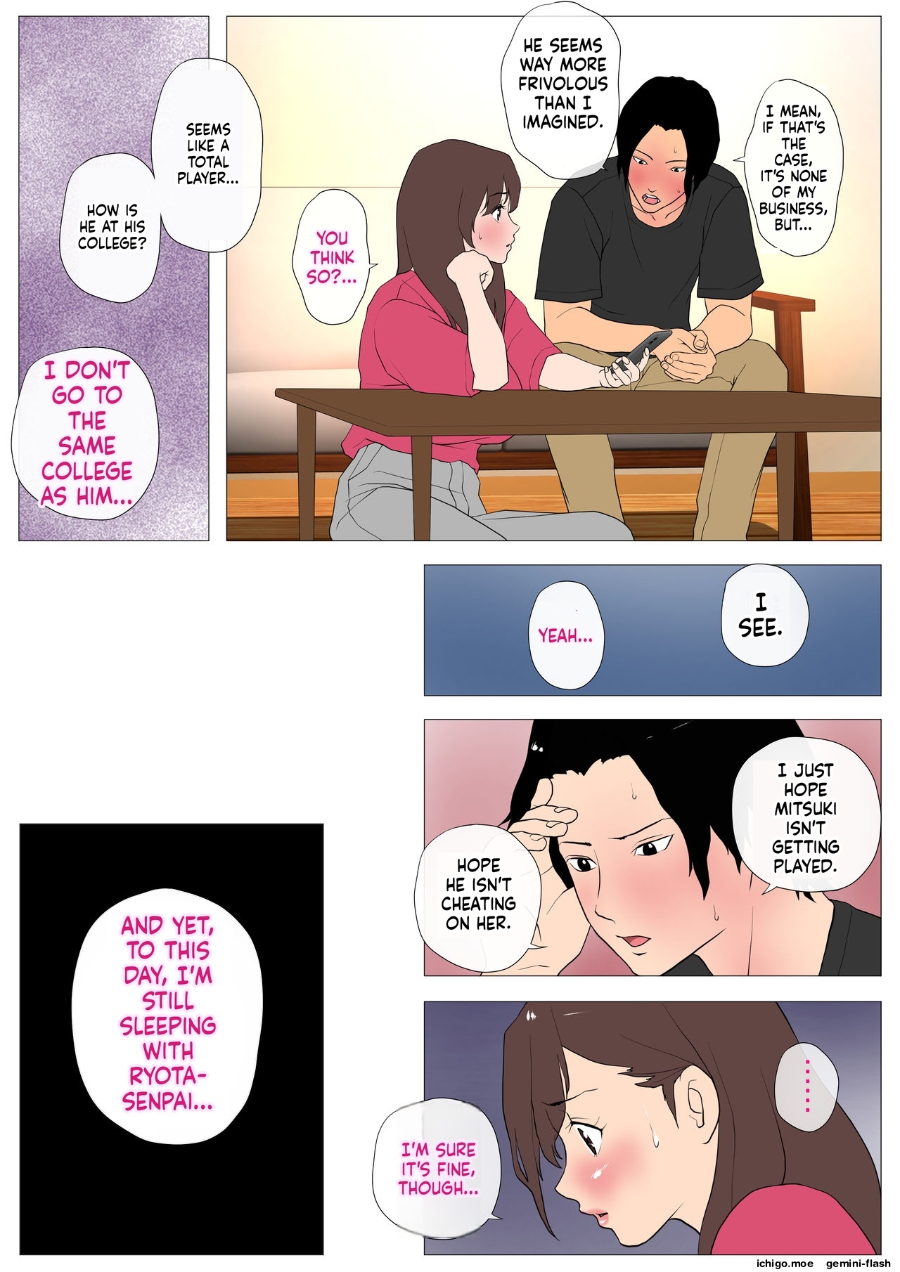 Joukyou Share House 2 ~Honmono no Osu o Shitte shimatta Kanojo~ page 6 full