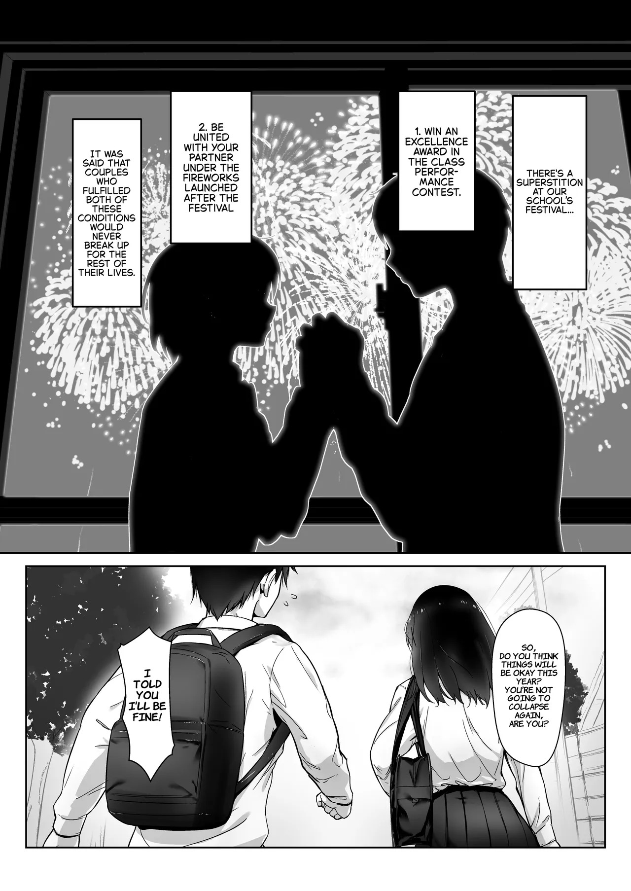 Ato no Matsuri ~Gakuensai no Jinx wa Boku ja Nakute Aitsu to Kanojo o Musubitsukeru~ | After the Festival ~The School Festival Jinx Ends Up Bringing Her and Him Together Instead of Me~ Part 1 page 3 full