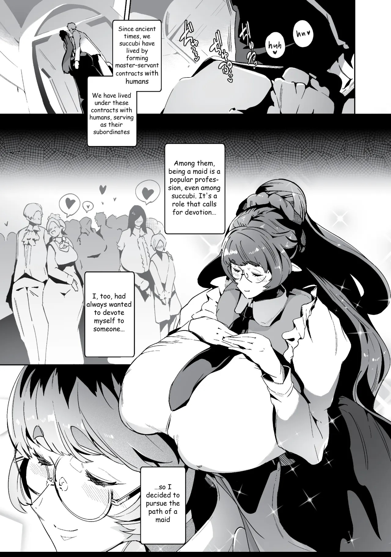 Succubus Maid to Sugosu Yoru | A Night Spent With A Succubus Maid page 4 full