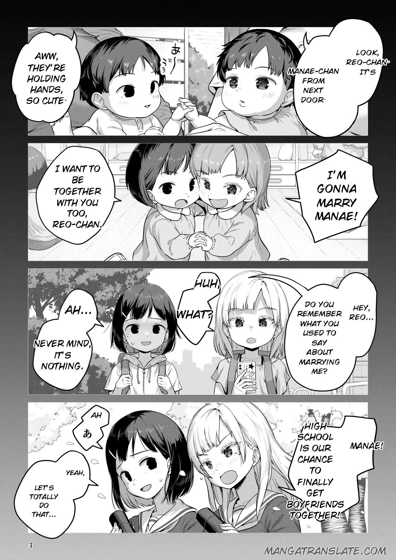 Futanari-chan to Kareshi no Dekinai Osananajimi - The Futanari Girl and Her Longtime Friend Who Can't Find a Boyfriend | Futanari-chan and the Childhood Friend Who Can't Get a Boyfriend page 2 full