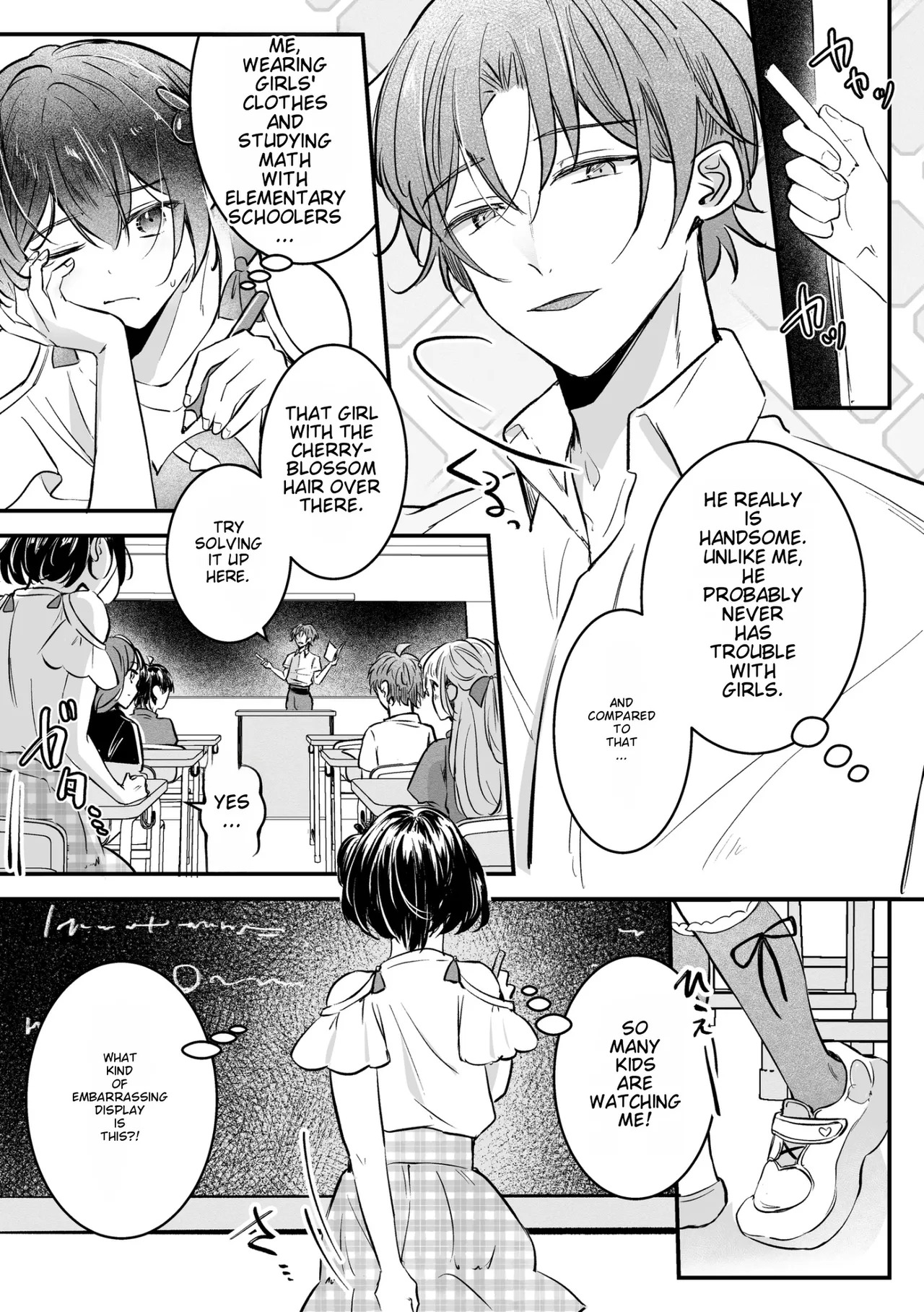 Cross-Dressing TS Delivery Service: Delivery to a Cram School page 7 full