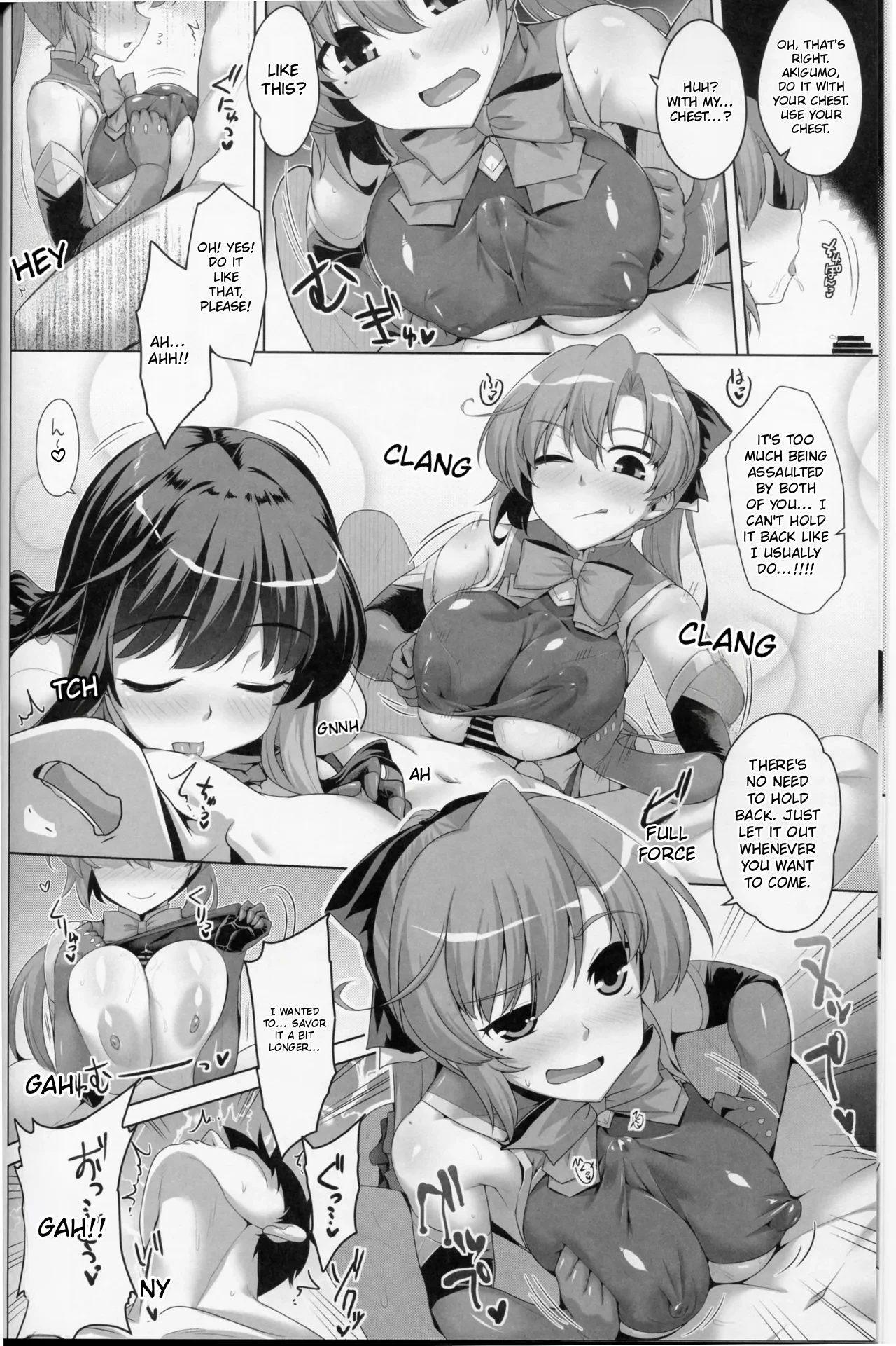 Milky DD Naganami & Akigumo W shooting page 7 full