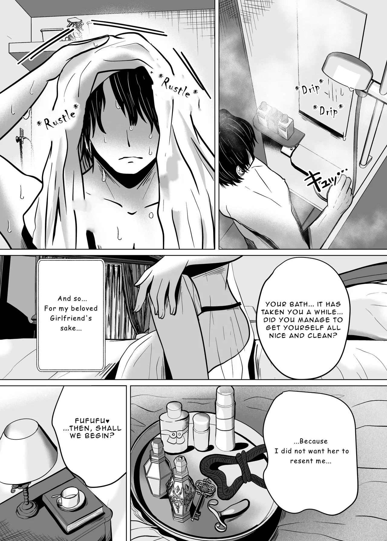 The Elf Onee-san who's making me wear a Chastity Belt page 6 full