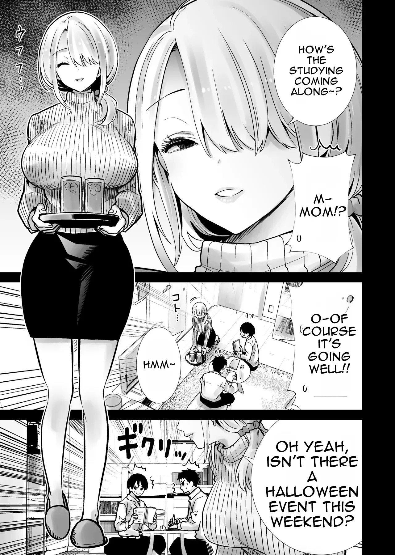 Tomodachi no Mama ga Boku no Dekachin de Ikimakutta Halloween page 3 full